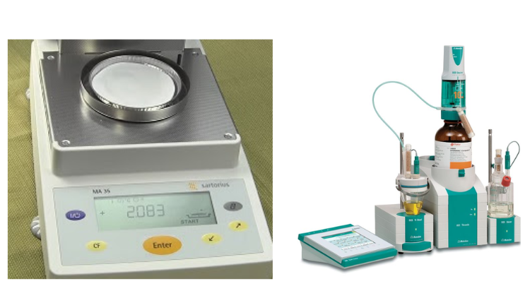 what is the difference between  use of LOD test and Karl Fischer titration?