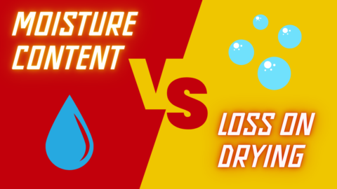 What is the difference between moisture content and Loss on Drying ...