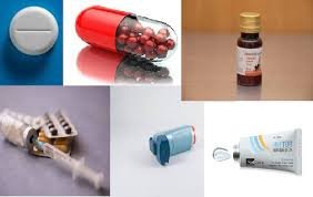 How are pharmaceutical dosage forms shaped or designed?