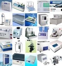 What tools and machinery are typically used in pharmaceutical production and testing?