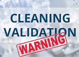 FDA Warning Letters for Cleaning Validation