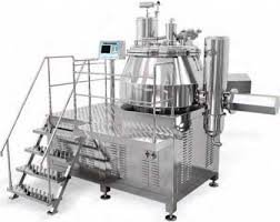 Working Dynamics and Design Principle of a Rapid Mixer Granulator