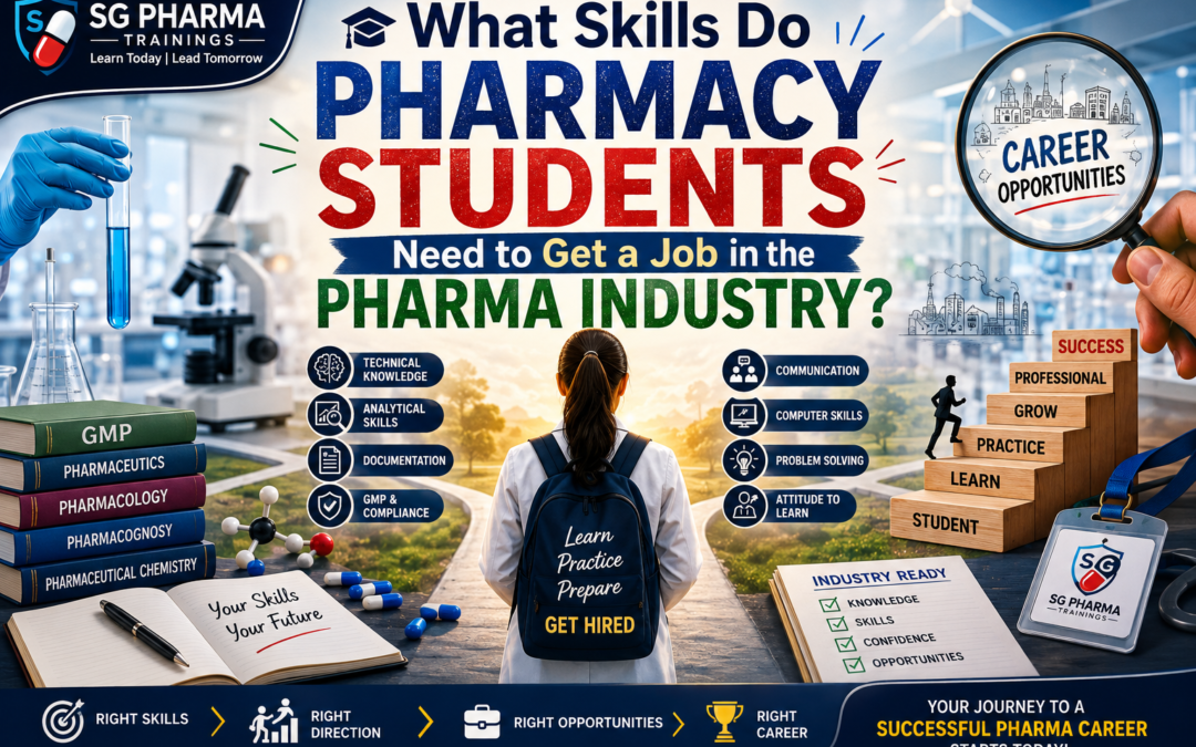 🎓 What Skills Do Pharmacy Students Need to Get a Job in the Pharma Industry?